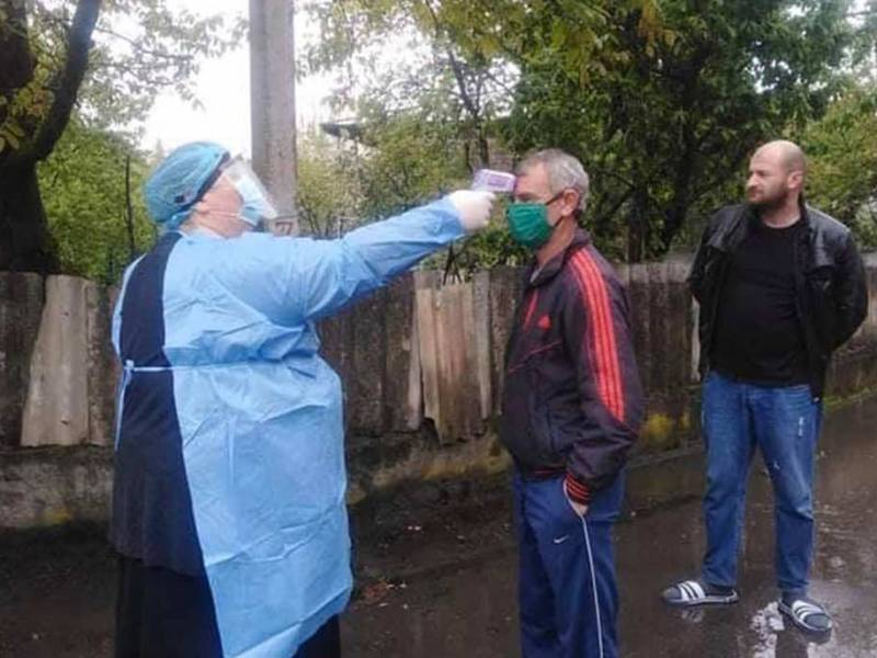 ცაგერის მუნიციპალიტეტში მოსახლეობის მასობრივი თერმოსკრინინგი დაიწყო